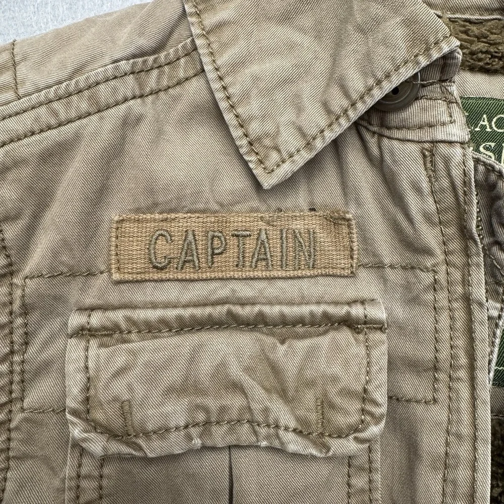 Place Varsity‎ League Jacket 3T Fleece Field Up Coat Brown Pockets Kids Boys